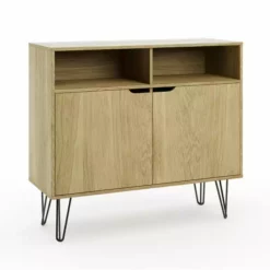 Dunelm Bella 2 Door Sideboard Oak Effect -Dunelm Sales Store 30817125 alt05