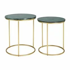 Pacific Lifestyle Pacific Milly Set Of 2 Nest Of Side Tables, Marble 6 Pacific Lifestyle Pacific Milly Set Of 2 Nest Of Side Tables, Marble -Dunelm Sales Store 30821674 alt02