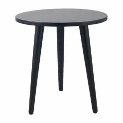 Pacific Lifestyle Pacific Chelmsford Side Table, Black Painted Pine -Dunelm Sales Store 30821757 alt02