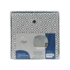 JVL Argyle Foldable Storage Box -Dunelm Sales Store 30824391 alt06