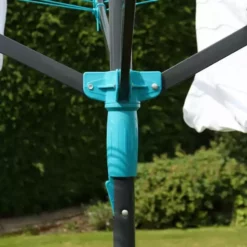 JVL 4 Arm Rotary Clothes Airer, 40m -Dunelm Sales Store 30824464 alt02