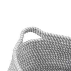 JVL Edison Round Belly Storage Basket -Dunelm Sales Store 30824566 alt04