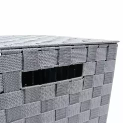 JVL Vichy Laundry Hamper -Dunelm Sales Store 30824570 alt03