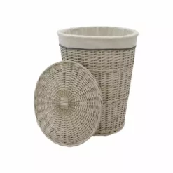 JVL Arianna Willow Round Laundry Basket -Dunelm Sales Store 30824615 alt02