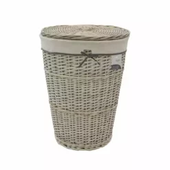 JVL Arianna Willow Round Laundry Basket -Dunelm Sales Store 30824615 alt04