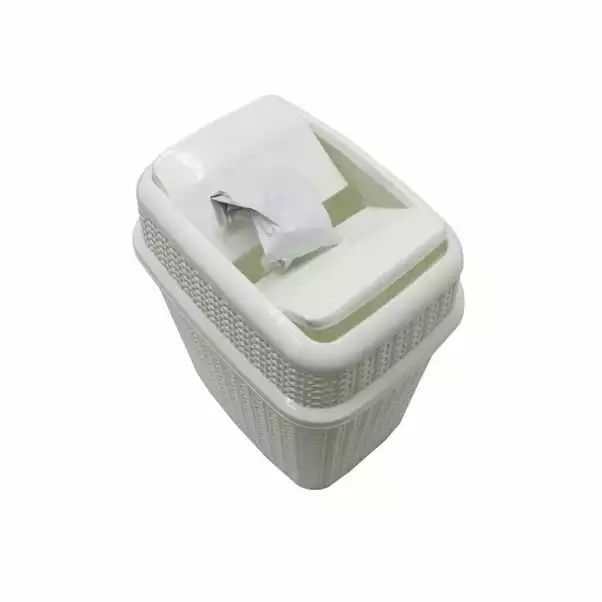 JVL Loop Plastic Push Top Bin 10L 2 JVL Loop Plastic Push Top Bin 10L - Image 2