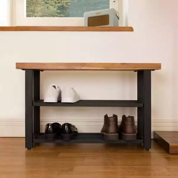 Charles Bentley Charnwood Bench With Shoe Tidy 1 Charles Bentley Charnwood Bench With Shoe Tidy