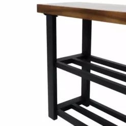 Charles Bentley Charnwood Bench With Shoe Tidy 11 Charles Bentley Charnwood Bench With Shoe Tidy -Dunelm Sales Store 30824859 alt05