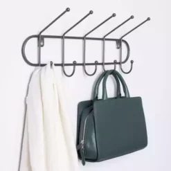 Charles Bentley Charnwood Iron Hook Coat Rack -Dunelm Sales Store 30824896 alt02