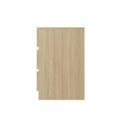 GFW Set Of 2 Taranto 3 Drawer Bedside Tables, Oak Effect -Dunelm Sales Store 30825681 alt04