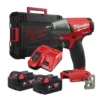 Milwaukee M18 ONEIWF12-502X Fuel 18V One-Key Compact 1/2" Impact Wrench With 2x 5.0Ah Batteries