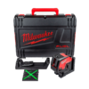 Milwaukee M12 CLLP-0C 12V Green Cross Line Laser With Plumb Points (Body Only)