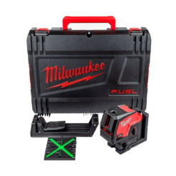 Milwaukee M12 CLLP-0C 12V Green Cross Line Laser With Plumb Points (Body Only)