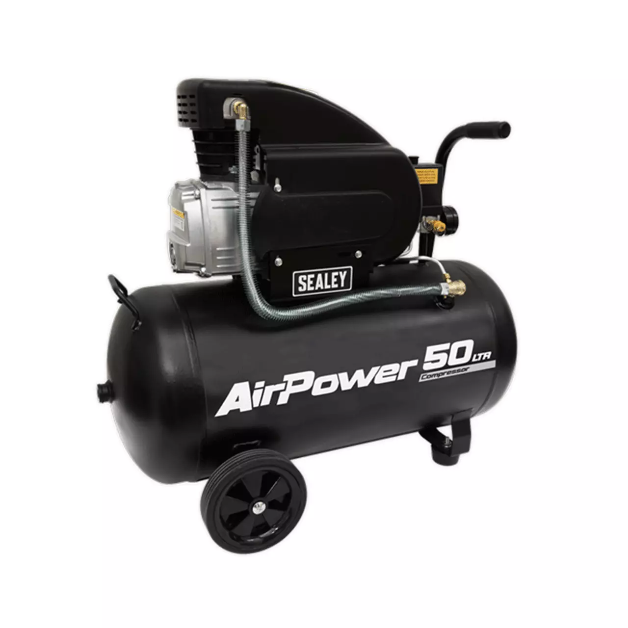 Sealey SAC5020A 50L Direct Drive Compressor 2hp 2 Sealey SAC5020A 50L Direct Drive Compressor 2hp - Image 2
