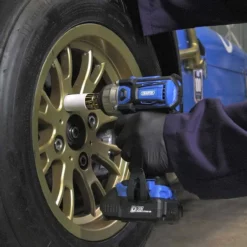 Draper 55343 D20 20V Brushless 1/2" Mid-Torque Impact Wrench With 2x 2.0Ah Batteries -Dunelm Sales Store 55343 2 44083.1663686674