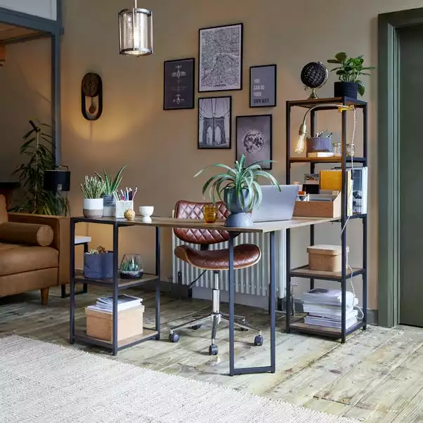 Dunelm Modular Fulton Desk Shelving Unit 1 Dunelm Modular Fulton Desk Shelving Unit