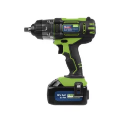 Sealey CP400LIHV 18V 1/2"Sq Drive Cordless Impact Wrench Kit - Green -Dunelm Sales Store 6 28122.1663686149