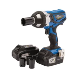 Draper 82983 20V Cordless Impact Wrench With 2x 3.0Ah Batteries
