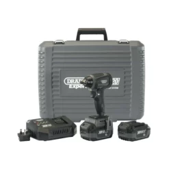 Draper 98963 XP20 20V Brushless 250Nm 3/8" Impact Wrench With 2x 4.0Ah Batteries