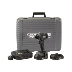 Draper 98964 XP20 20V Brushless 1/4" Impact Driver With 2x 2.0Ah Batteries