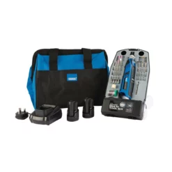 Draper 99719 Storm Force 10.8V Power Interchange Multi-Tool Kit (+2x 1.5Ah Batteries, Charger And Bag)