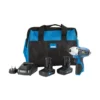 Draper 99723 Storm Force 10.8V Power Interchange Impact Driver Kit With 2x 4.0Ah Batteries