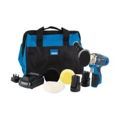 Draper 99725 Storm Force 10.8V Power Interchange Mini Polisher Kit With 2x 1.5Ah Battery