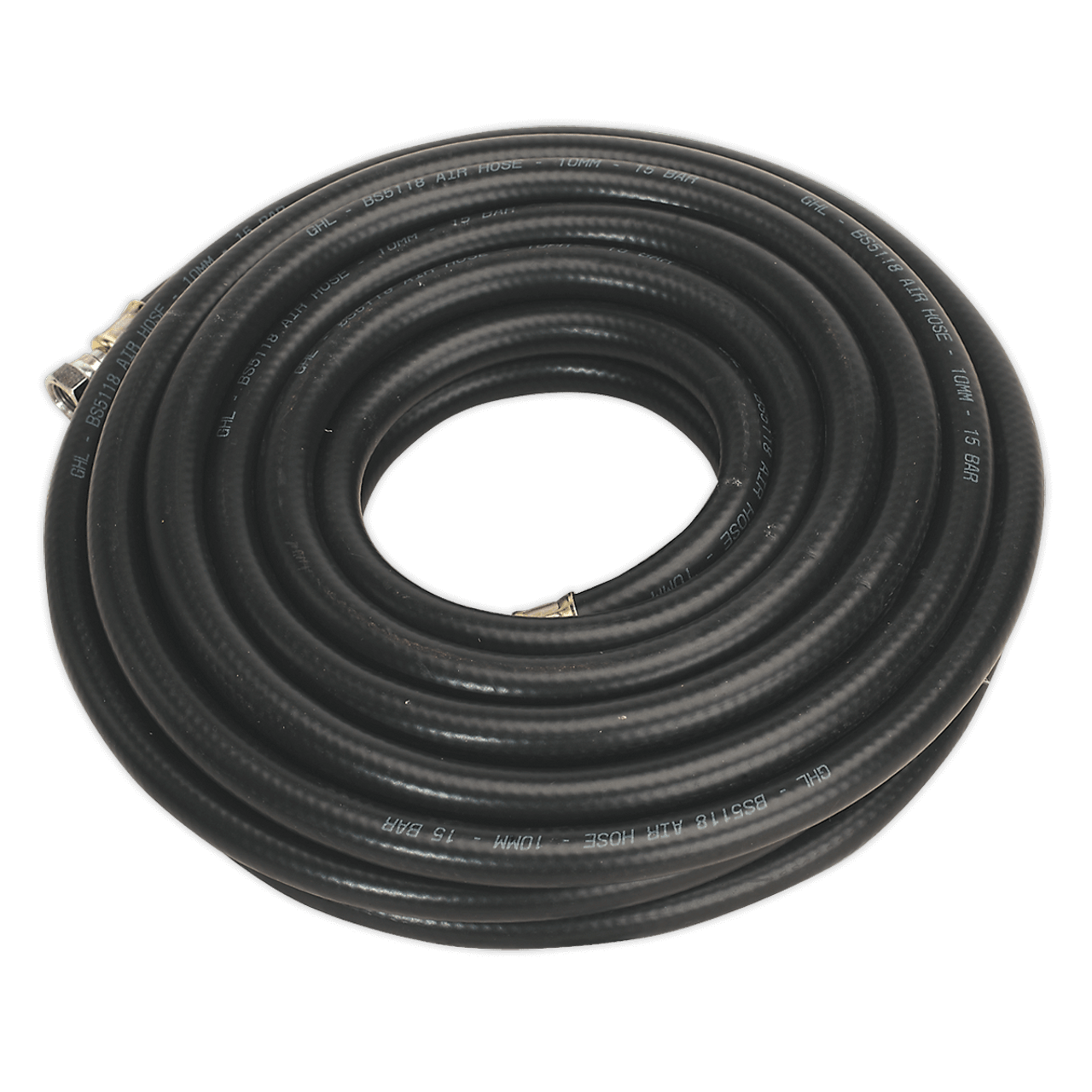 Sealey AH10RX/38 Air Hose 10m X Ø10mm With 1/4"BSP Unions Heavy-Duty 1 Sealey AH10RX/38 Air Hose 10m X Ø10mm With 1/4"BSP Unions Heavy-Duty