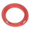 Sealey AHC5 Air Hose 5m X Ø8mm With 1/4"BSP Unions