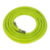 Sealey AHFC5 Air Hose High Visibility 5m X Ø8mm With 1/4"BSP Unions
