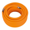 Sealey AHHC1538 Air Hose 15m X Ø10mm Hybrid High Visibility With 1/4"BSP Unions