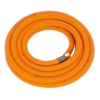 Sealey AHHC538 Air Hose 5m X Ø10mm Hybrid High Visibility With 1/4"BSP Unions