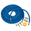 Sealey AHK02 Air Hose Kit Heavy-Duty 15m X Ø10mm With Connectors