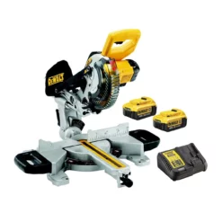 DeWalt DCS365M2 18V XPS 184mm Mitre Saw With 2x 4.0Ah Batteries