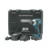 Draper 55343 D20 20V Brushless 1/2" Mid-Torque Impact Wrench With 2x 2.0Ah Batteries