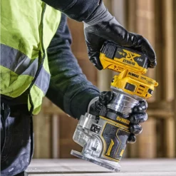 DeWalt DCW604NT 18V XR Brushless 1/4" Router With Base (Body Only) -Dunelm Sales Store Artboard 2 06545.1663684234