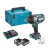 Makita TW007GD201 40V Max XGT Brushless Impact Wrench With 2x 2.5Ah Batteries