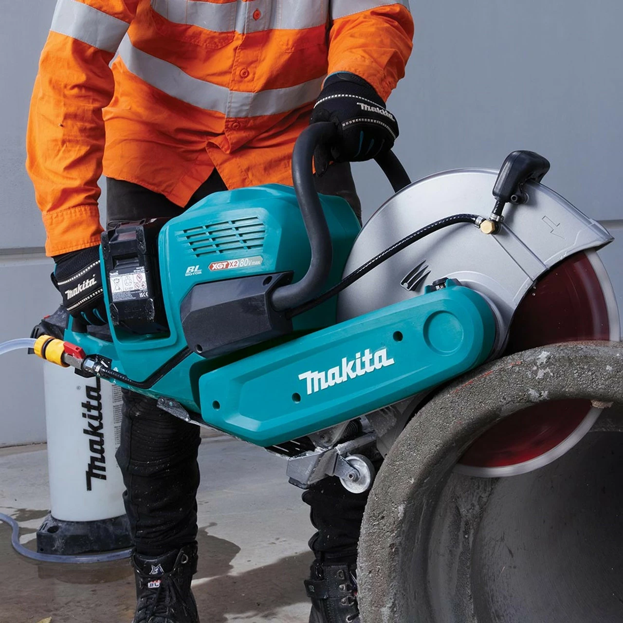 Makita CE001GZ Twin 40V Max XGT 355mm Cut Off Saw (Body Only) 6 Makita CE001GZ Twin 40V Max XGT 355mm Cut Off Saw (Body Only) - Image 6