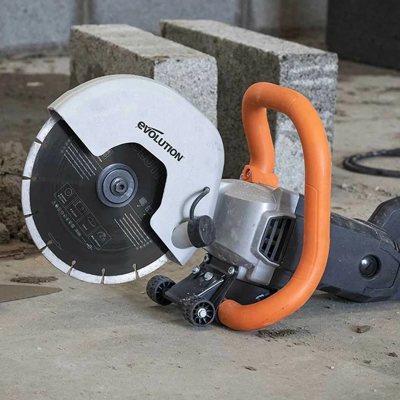 Evolution R230DCT 230mm Electric Disc Cutter Concrete Saw 110V 2000W 2 Evolution R230DCT 230mm Electric Disc Cutter Concrete Saw 110V 2000W - Image 2