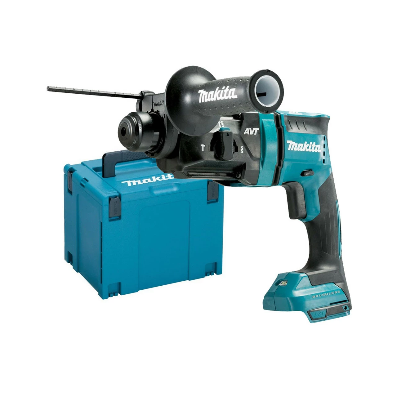 Makita DHR182ZJ LXT 18V Brushless SDS+ Rotary Hammer With A Carry Case (Body Only) 1 Makita DHR182ZJ LXT 18V Brushless SDS+ Rotary Hammer With A Carry Case (Body Only)