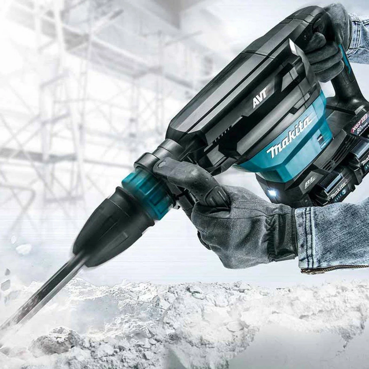 Makita HM002GZ03 Twin 40V Max XGT SDS Max Demolition Hammer (Body Only) 6 Makita HM002GZ03 Twin 40V Max XGT SDS Max Demolition Hammer (Body Only) - Image 6