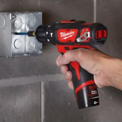 Milwaukee M12 BPD-202C 12V Sub Compact Percussion Drill With 2x 2.0Ah Batteries -Dunelm Sales Store Artboard 8 57917.1663689823