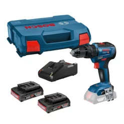Bosch GSB 18 V-55 Brushless Cordless Combi Drill With 2x 2.0Ah Batteries