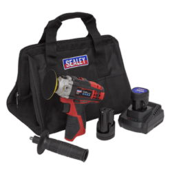 Sealey CP1205KIT 12V 71mm Cordless Polisher With 2x 1.5Ah Batteries