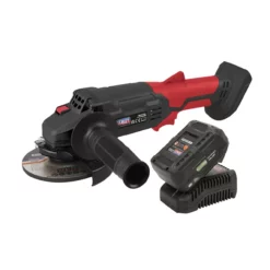 Sealey CP20VAGBKIT1 Cordless Angle Grinder Kit 115mm 20V 4Ah