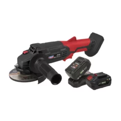 Sealey CP20VAGBKIT Cordless Angle Grinder Kit 115mm 20V - 2 Batteries