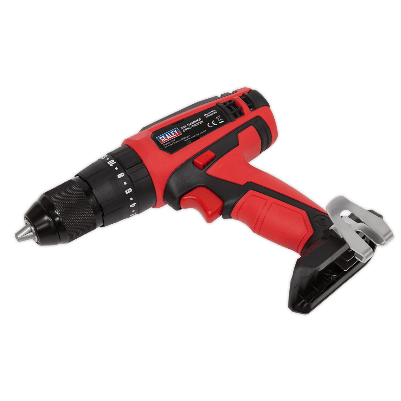 Sealey CP20VDD Hammer Drill/Driver 20V 13mm - Body Only 1 Sealey CP20VDD Hammer Drill/Driver 20V 13mm - Body Only