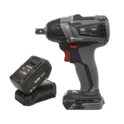 Sealey CP20VIWXKIT1 20V Brushless 1/2"Sq Drive Impact Wrench Kit With 1x 4.0Ah Battery
