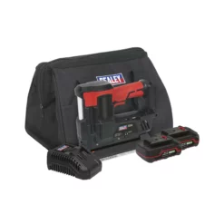 Sealey CP20VNGKIT 20V Cordless Nail/Staple Gun With 2x Batteries