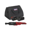 Sealey CP20VRWKIT1 Cordless Ratchet Wrench Kit 3/8"Sq Drive 60Nm 20V 4Ah